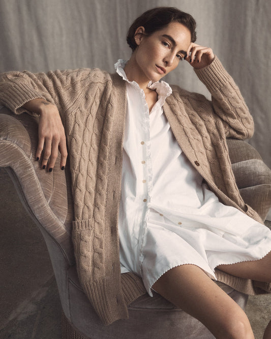 Lou Lou Sweater in Camel