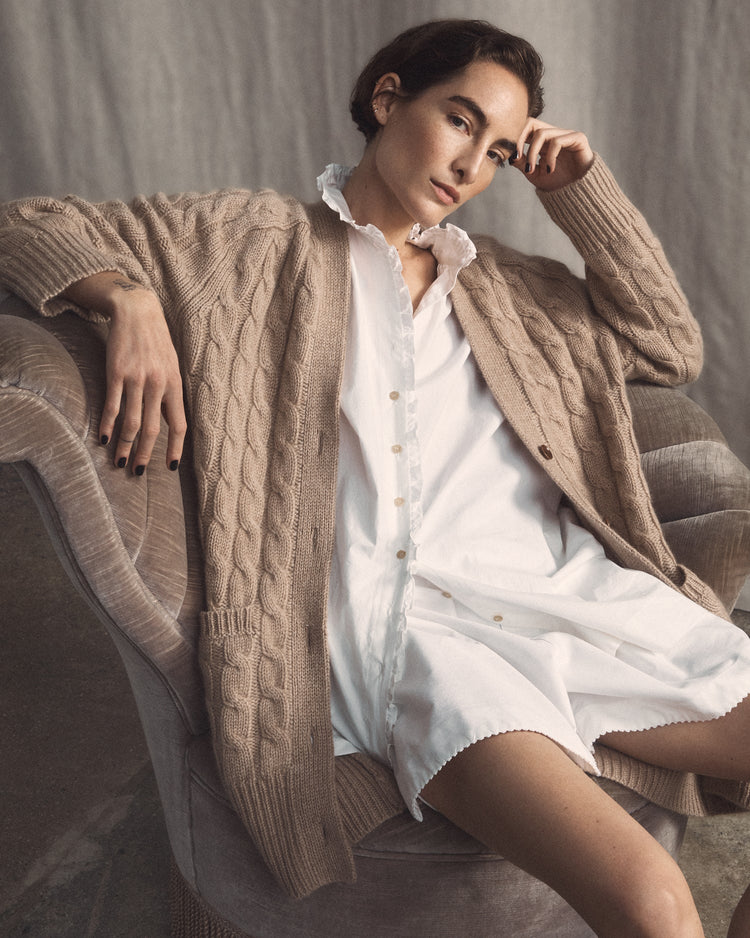 Lou Lou Sweater in Camel