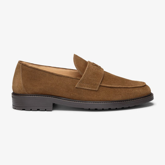 Men’s Brown Suede Lug Centesimo