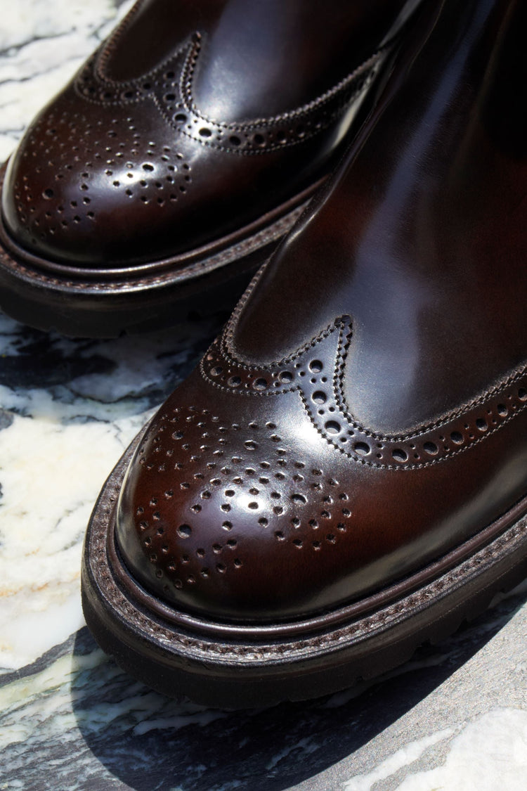 Miranda Chelsea Boots in Dark Chocolate