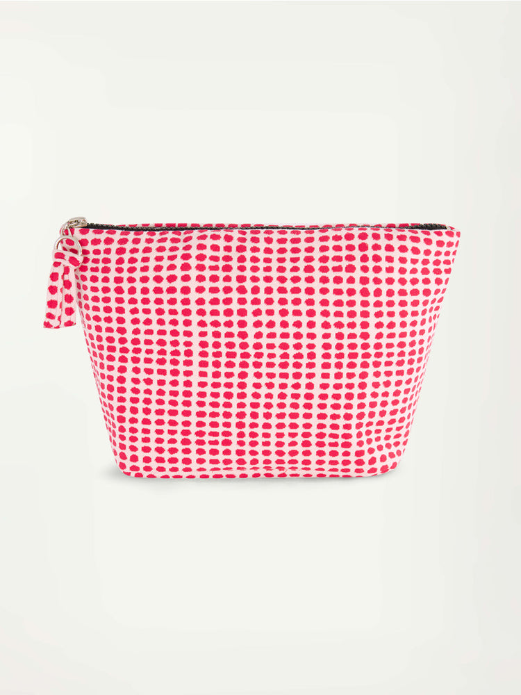 Cora Pouch in Sisay Raspberry