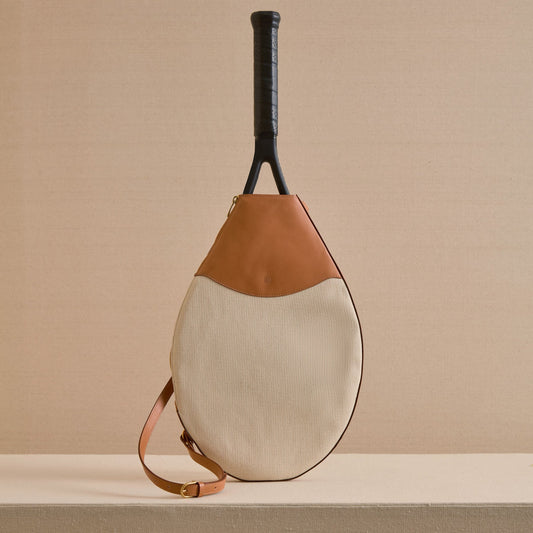 Mark Cross for AERIN Racquet Cover