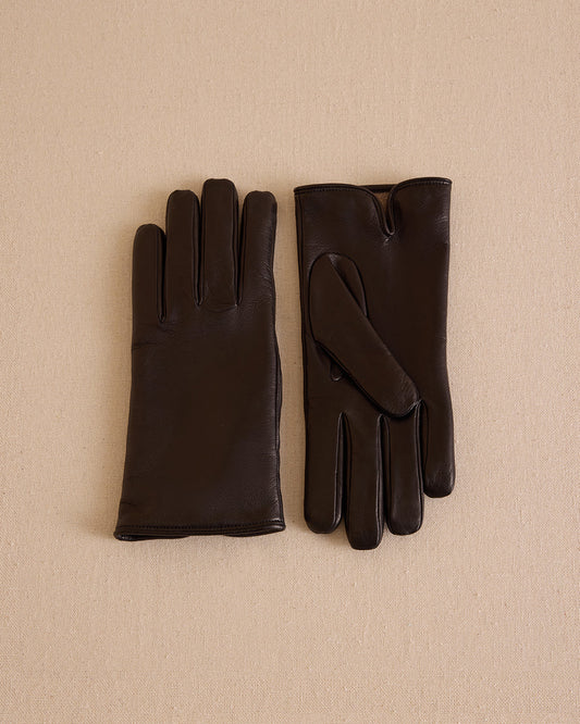 Patrick Gloves in Nappa Chocolate