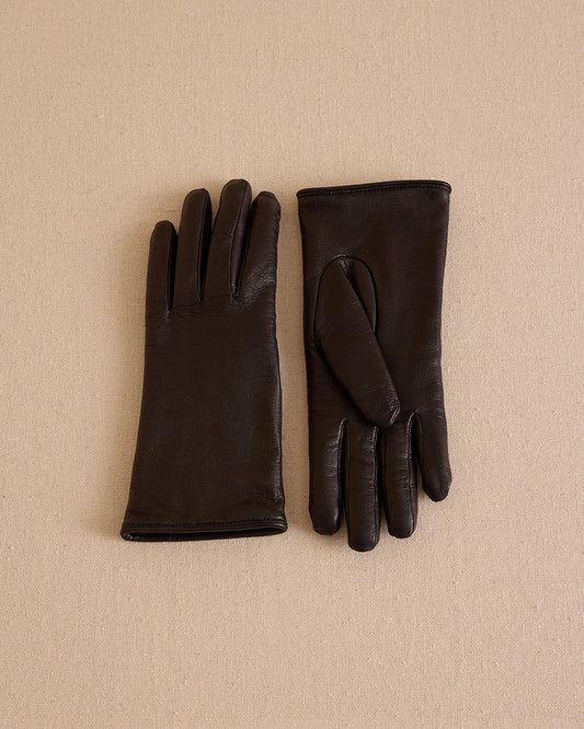 Babe 24 Gloves in Nappa Black