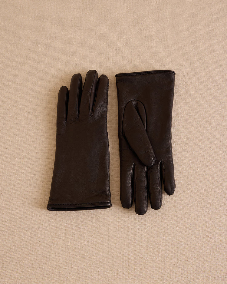 Babe 24 Gloves in Nappa Black
