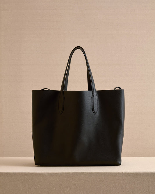 Eleanor 42 in Black Tumbled Grain
