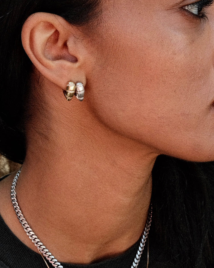The Ones Earrings in Silver