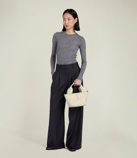Market Mini Bag in White Sand