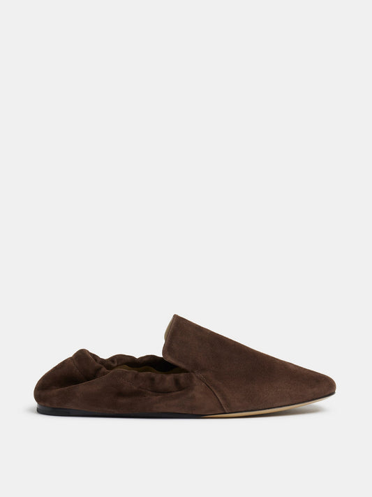 Orlando Moccasin in Chocolate Suede