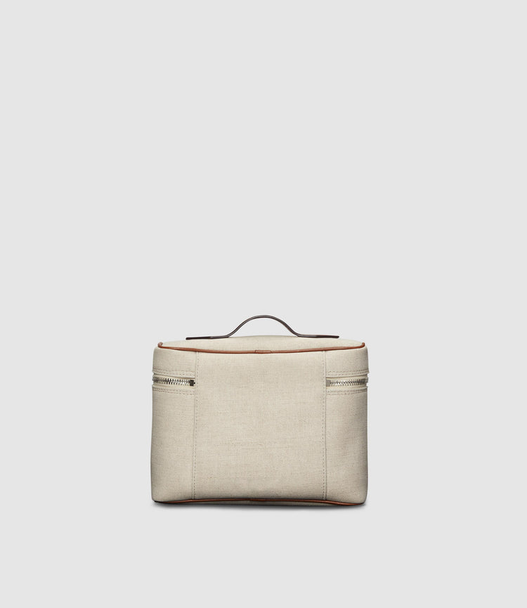 Many Days Toiletry Bag in Natural Linen