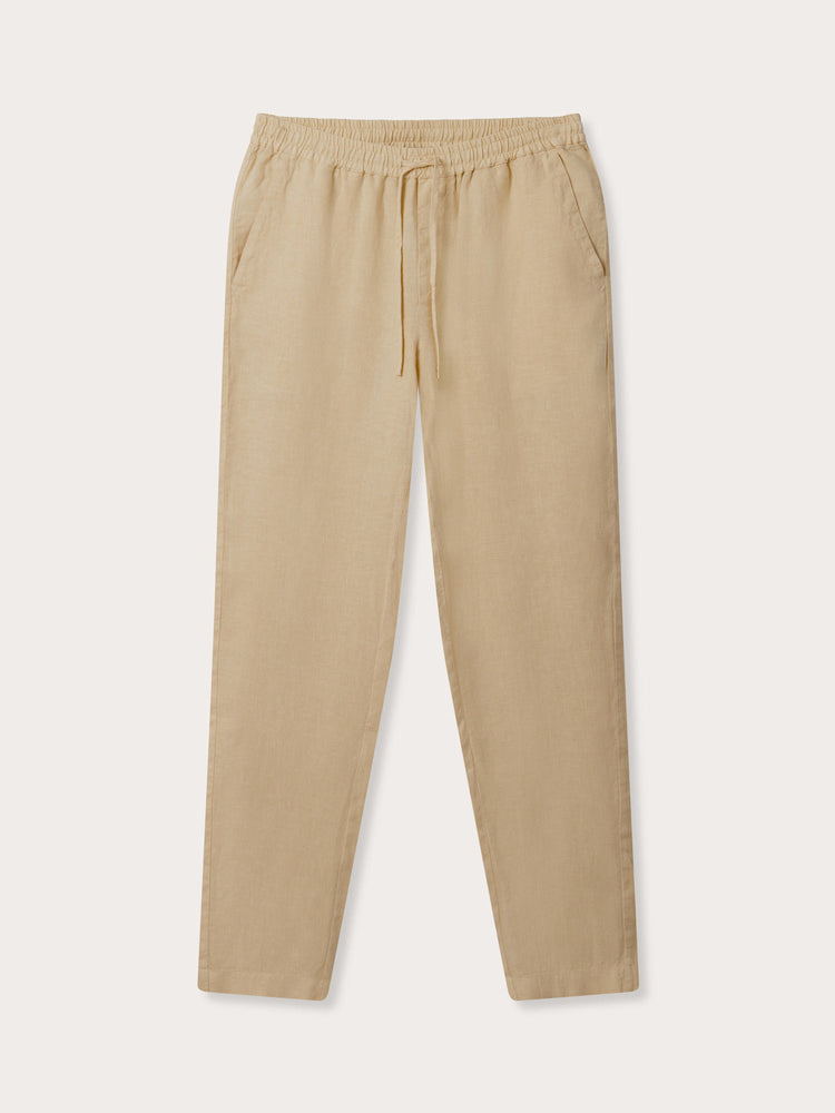 Men's Coconut Eleuthera Linen Trousers