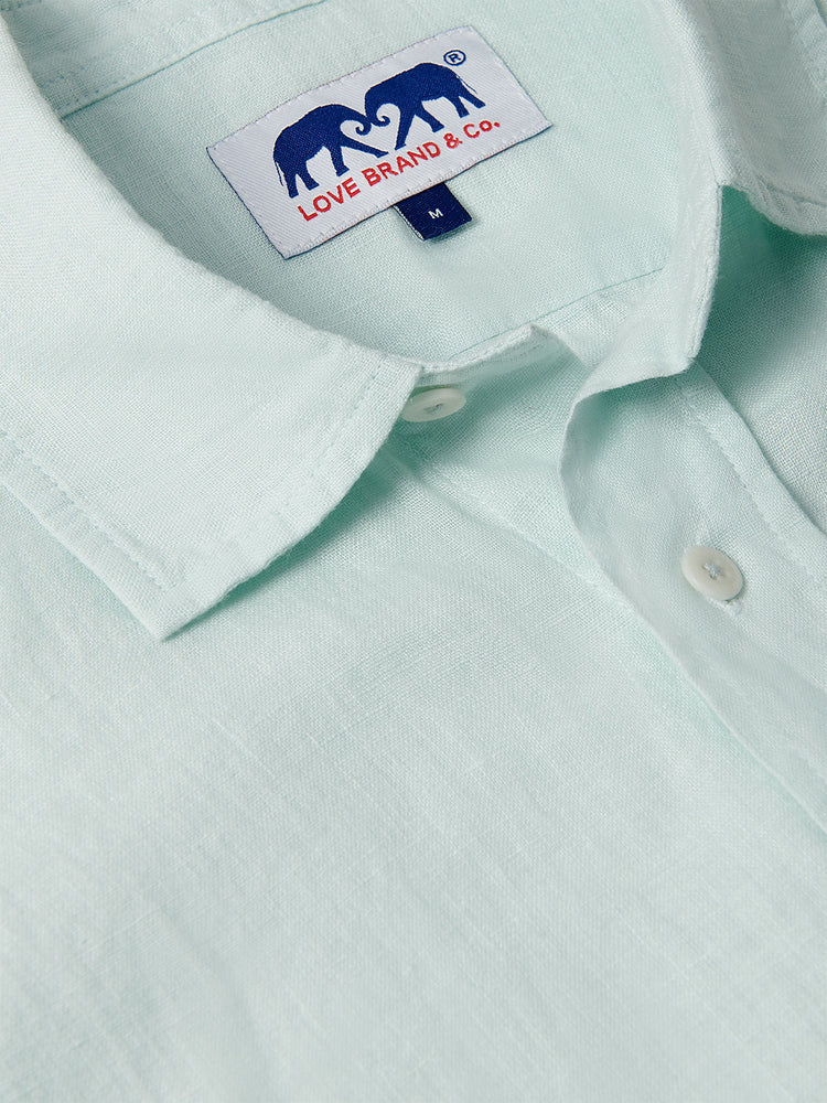 Men's Sea Air Abaco Linen Shirt