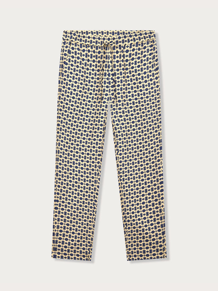 Men's Eye of the Tiger Eleuthera Linen Trousers