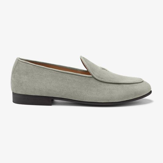 Men’s Olive Grey Suede Milano Loafer