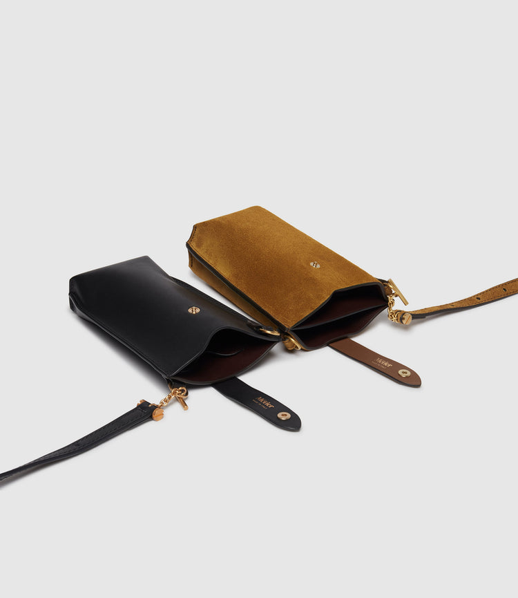 Minimalist Double Bag in Marrakech Suede