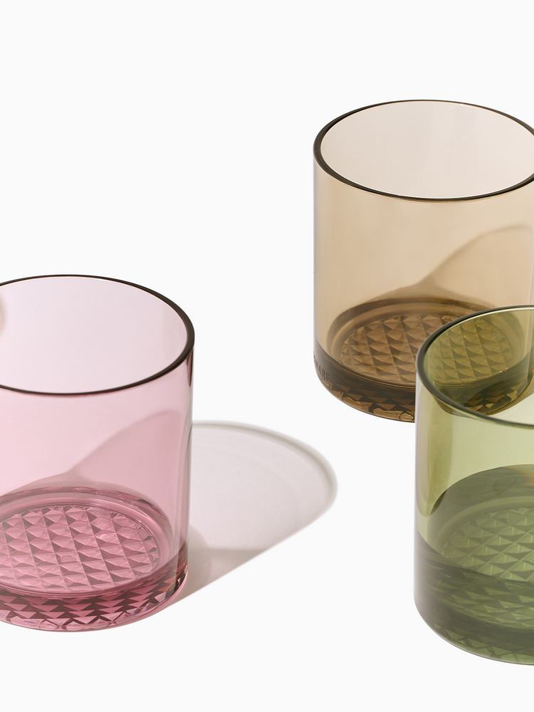 Reserve 12oz Old Fashioned Tritan™ Copolyester Glass Mixed Set
