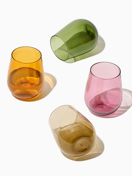 Reserve 16oz Stemless Wine - Mixed Set