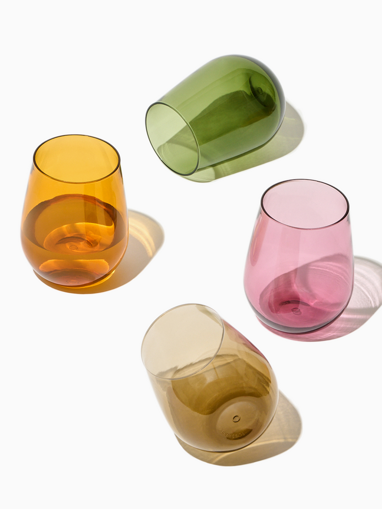 Reserve 16oz Stemless Wine - Mixed Set