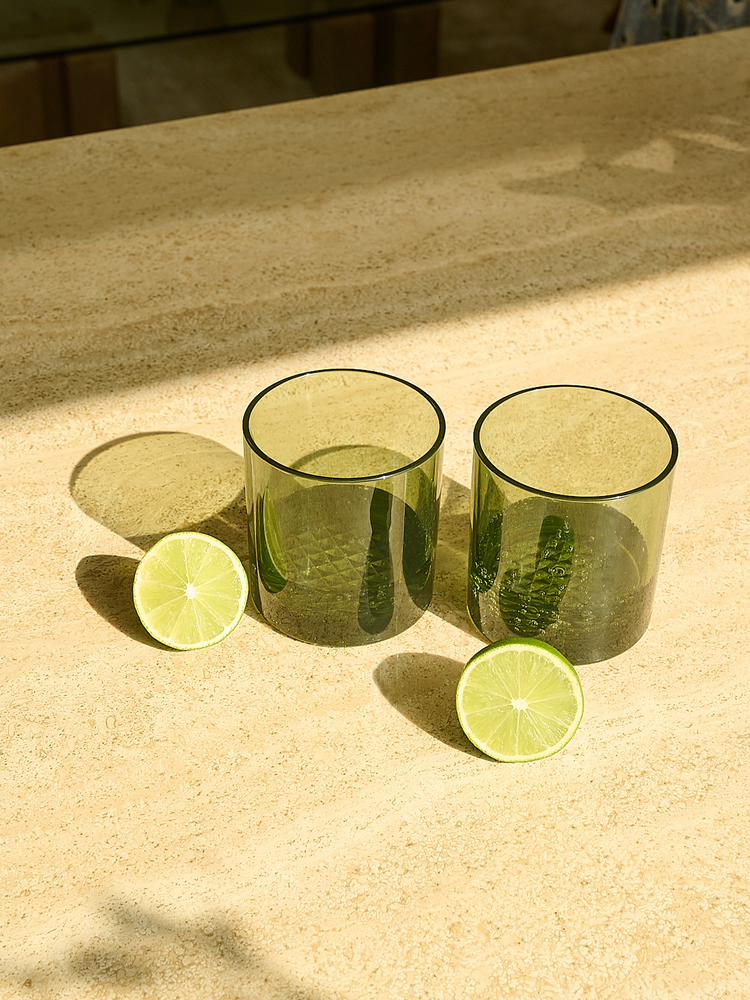 Reserve 12oz Old Fashioned Tritan™ Copolyester Glass Mixed Set