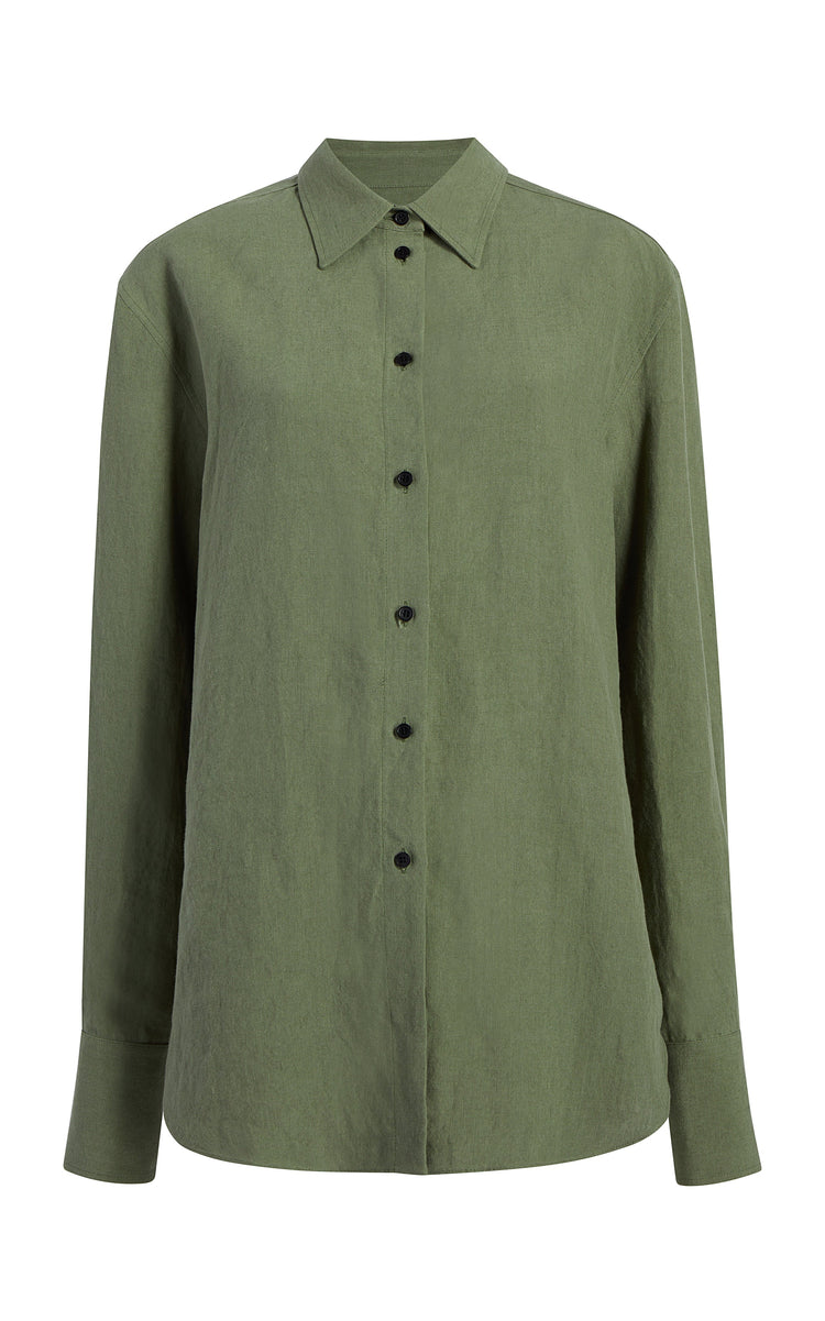 Linen Oversized Men's Shirt