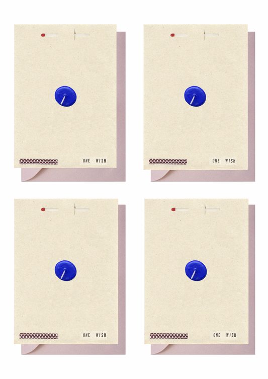 Original Blue Set of Four