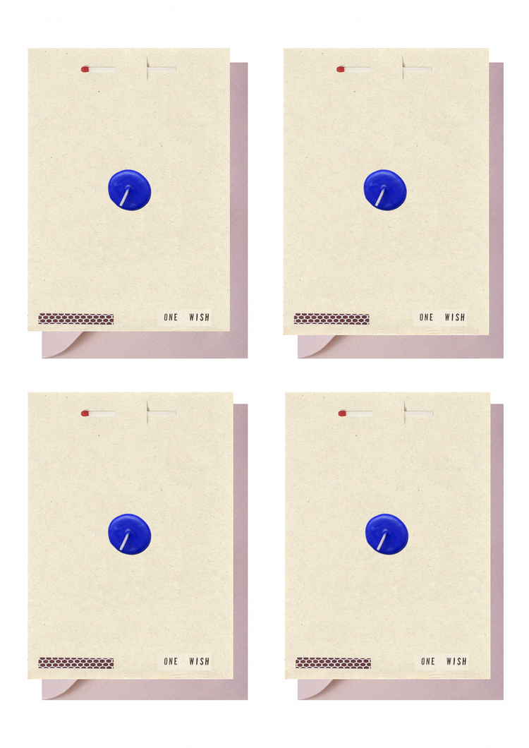 Original Blue Set of Four