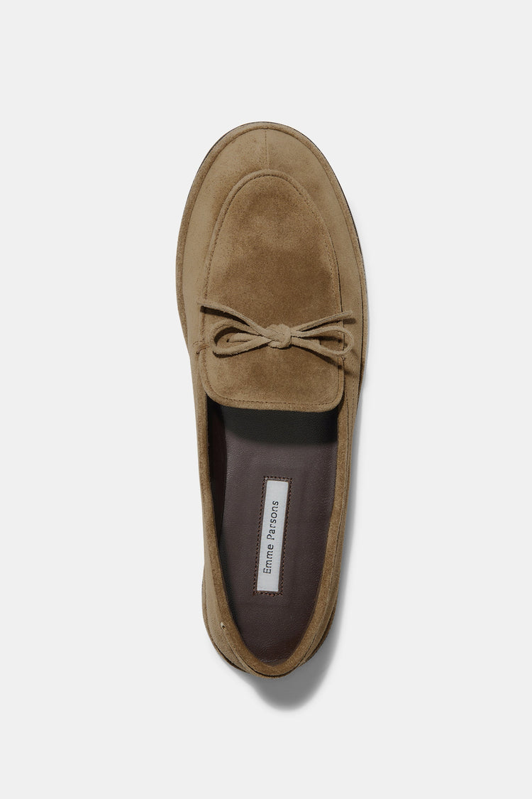 Parker in Taupe Suede
