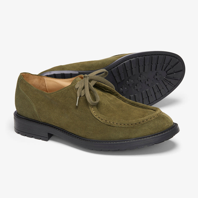 Men’s Olive Suede Tuscan Moc Boot