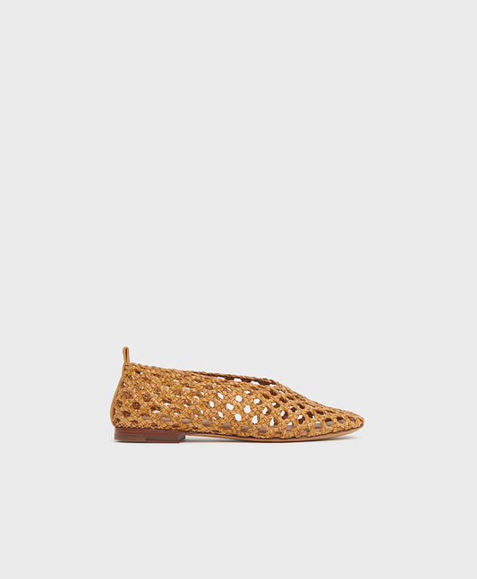 Woven Ballerina in Natural