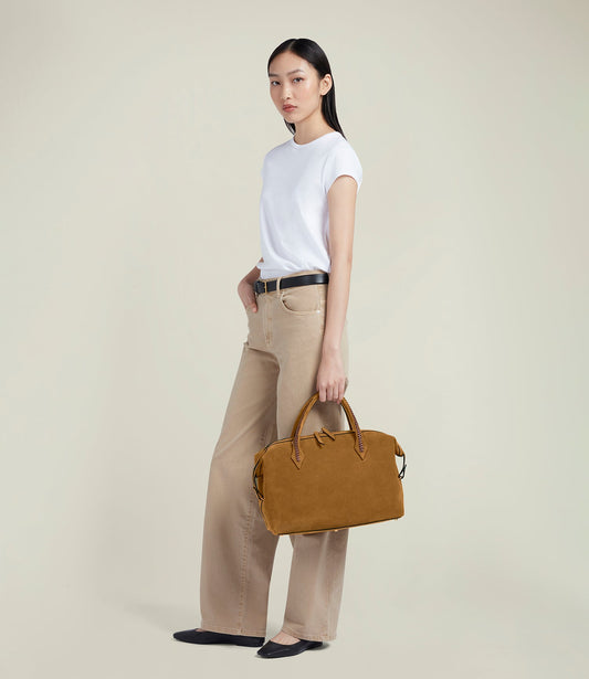 Small Perriand City Bag in Marrakech Suede