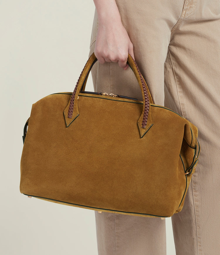 Small Perriand City Bag in Marrakech Suede
