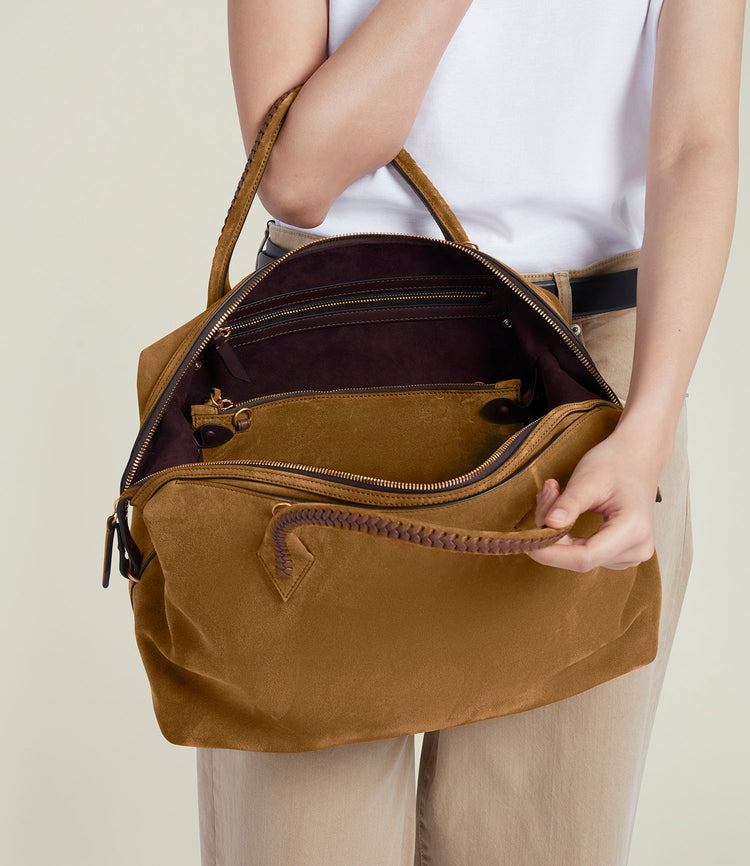 Small Perriand City Bag in Marrakech Suede