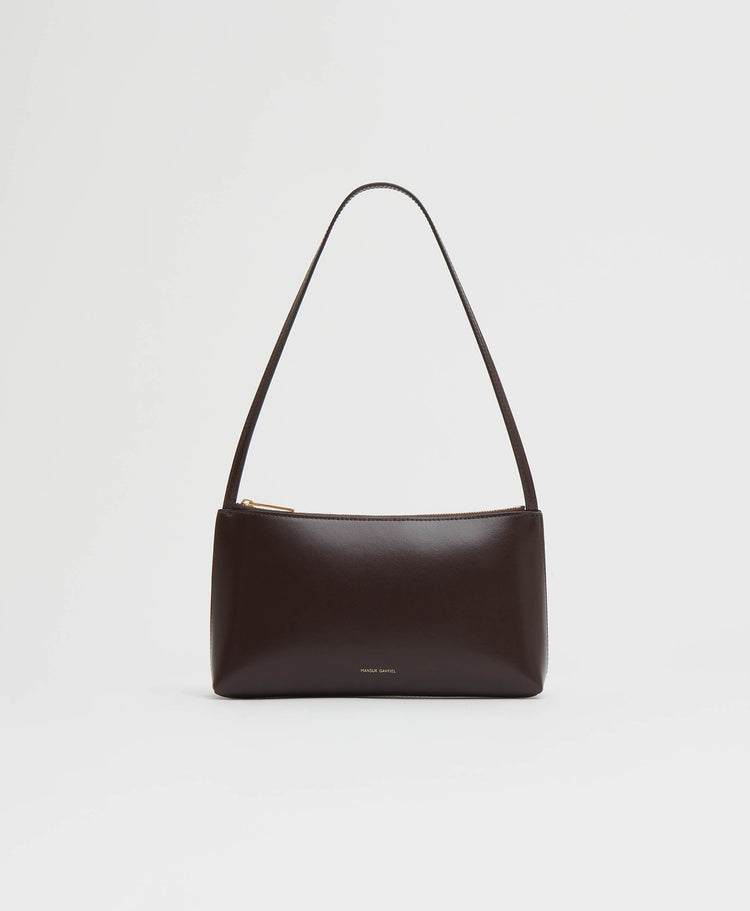 Gaia Shoulder Bag in Aubergine
