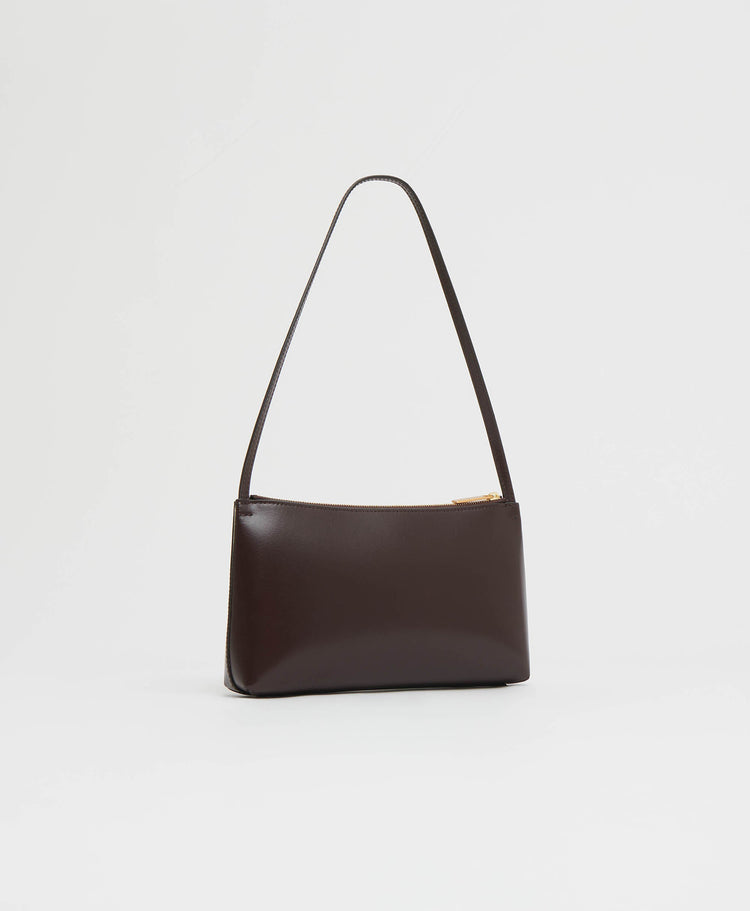 Gaia Shoulder Bag in Aubergine