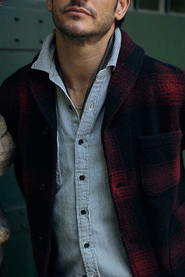 Palmer Indigo Stripe Workshirt