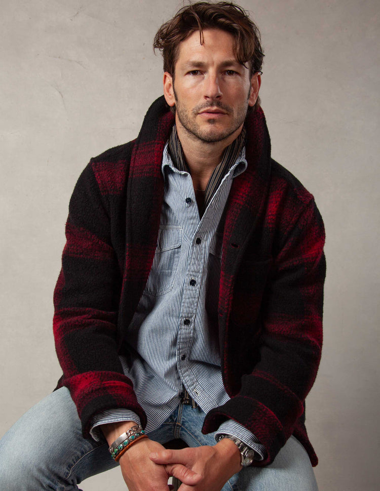 Palmer Indigo Stripe Workshirt