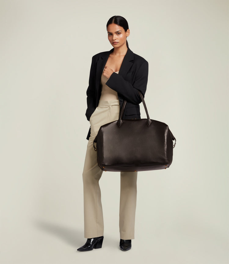 Perriand Weekend Bag in Elvis Cacao