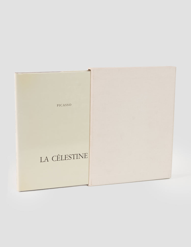 Picasso’s La Célestine Hardcover Exposition Program with Personal Invitation from 1988