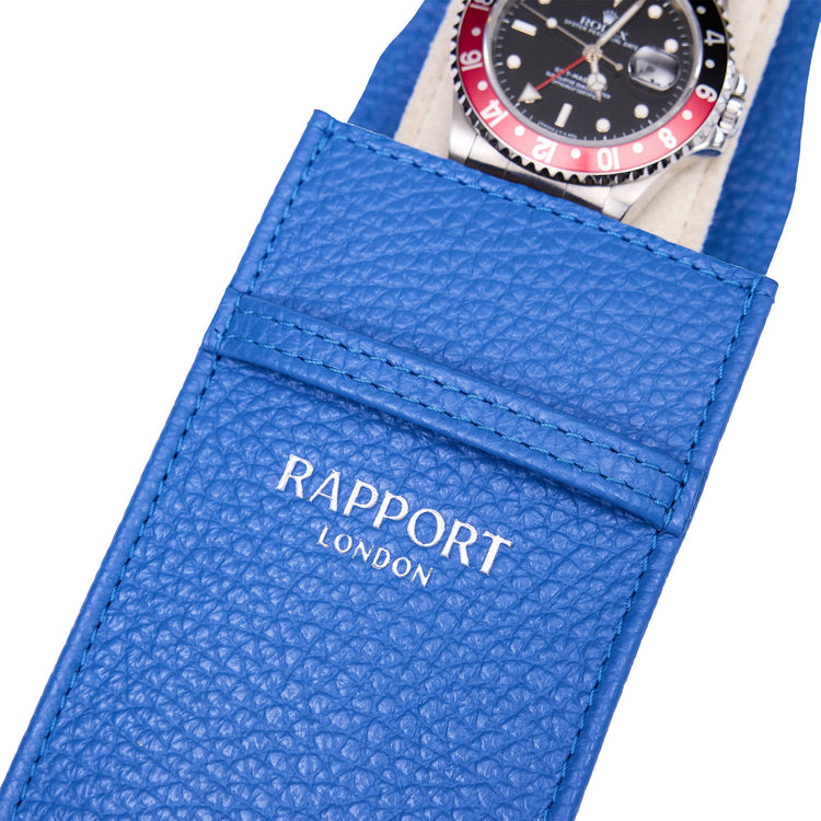 Portobello Watch Pouch in Blue