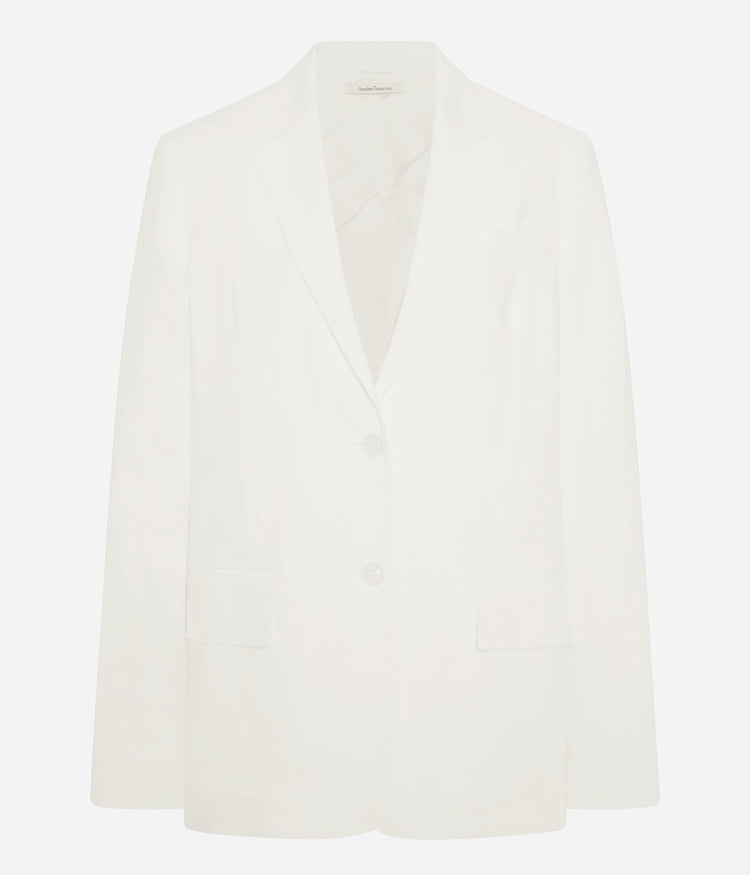 Relaxed Blazer in Off White