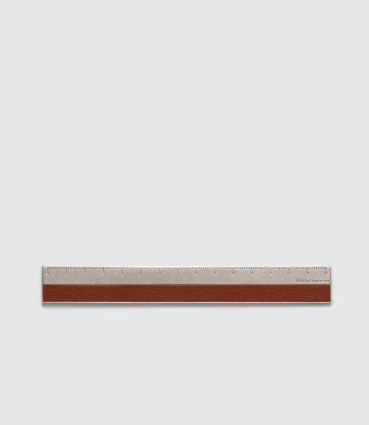 Ruler in Silverstone and Buffalo Cognac