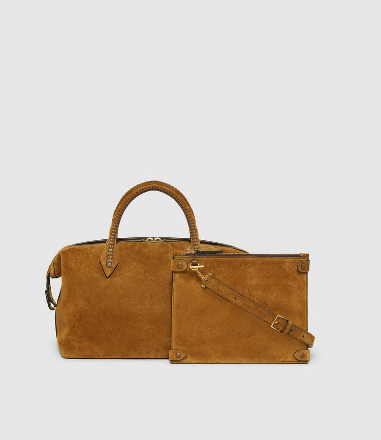Small Perriand City Bag in Marrakech Suede