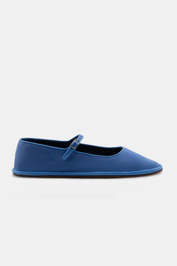 Salomé in Cerulean Blue Suede