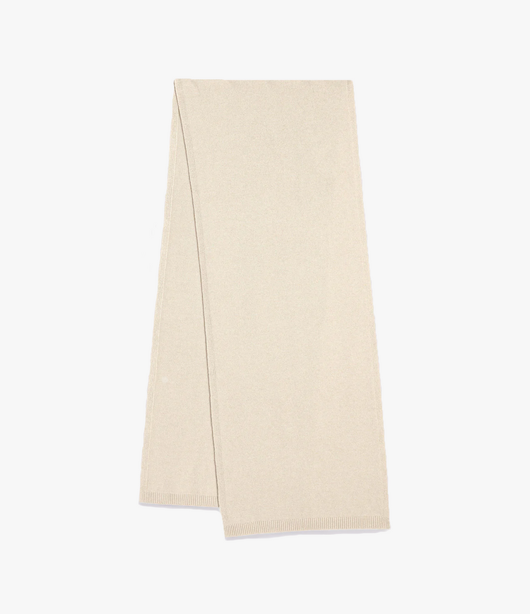 Cashmere Scarf in Ivory