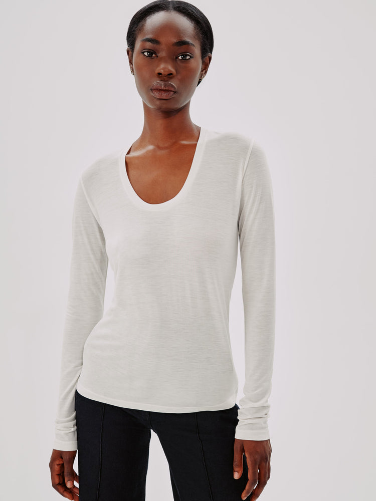 Long Ballet Scoop Tee