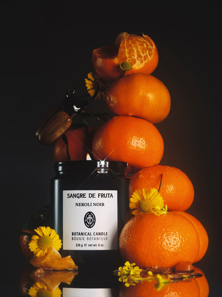 Botanical Candle—Neroli Noir