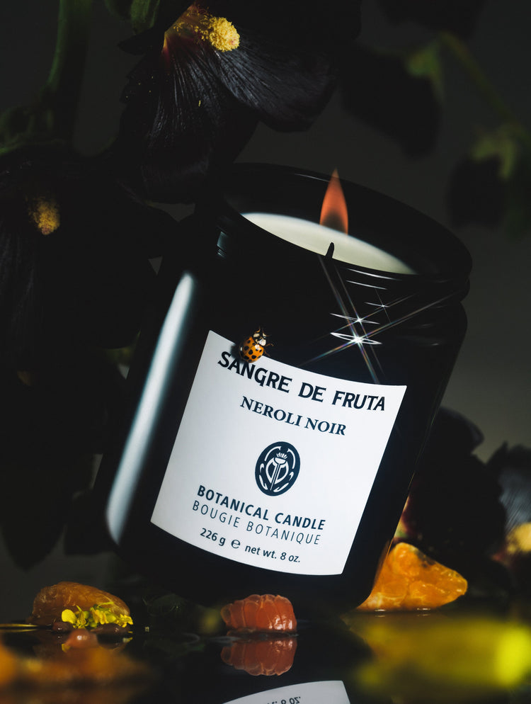 Botanical Candle—Neroli Noir