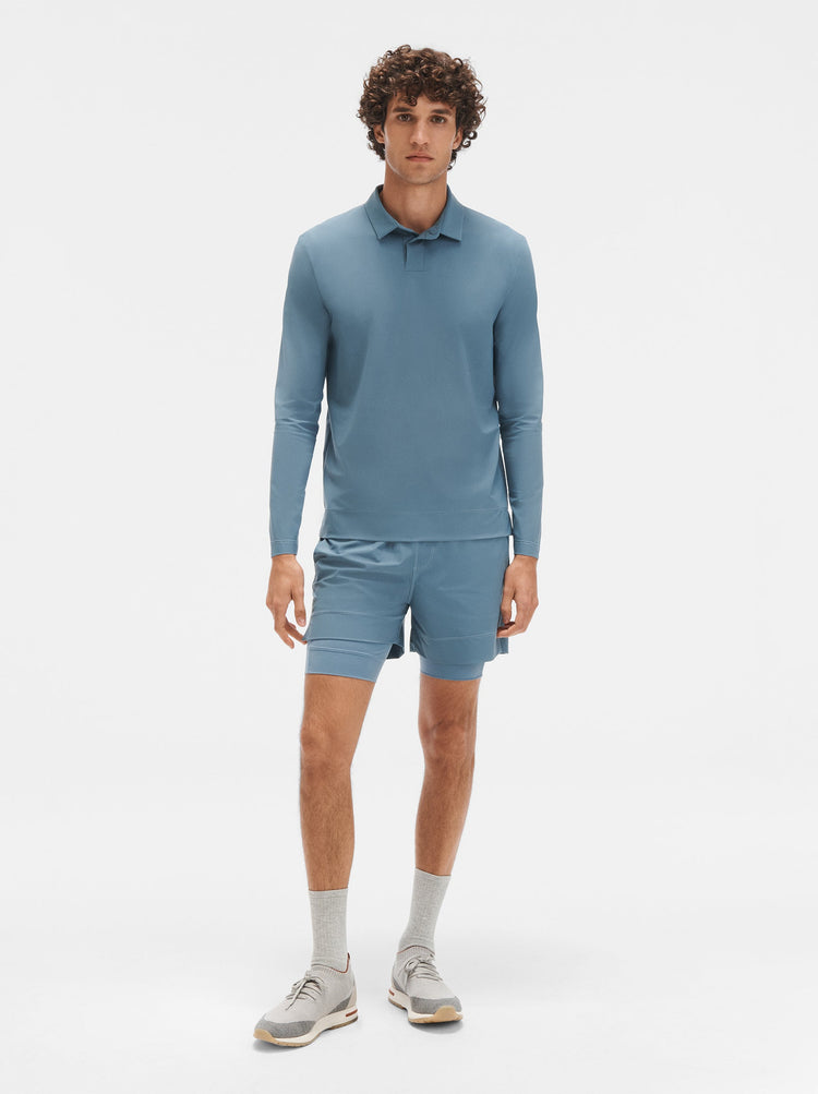 Tec Long Sleeve Tennis Polo