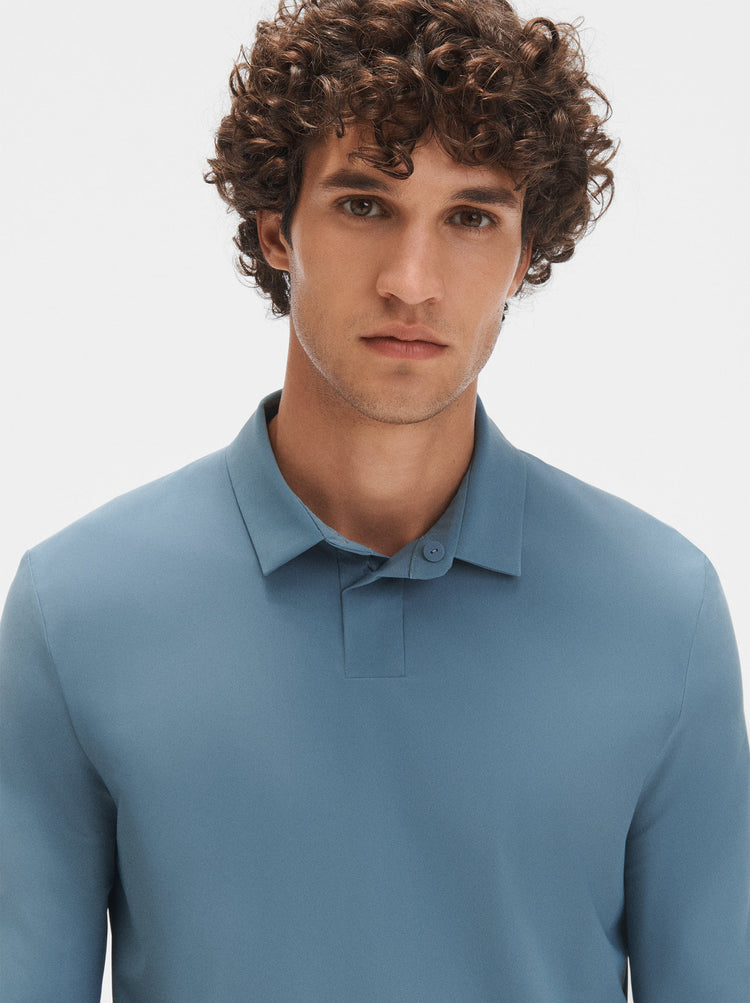 Tec Long Sleeve Tennis Polo