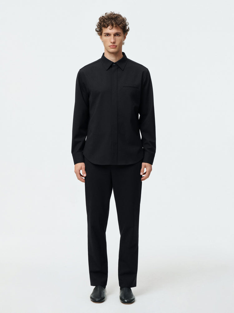 Wool Stretch Trouser